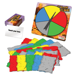 Goliath Floor is Lava setup for indoor and outdoor family play.