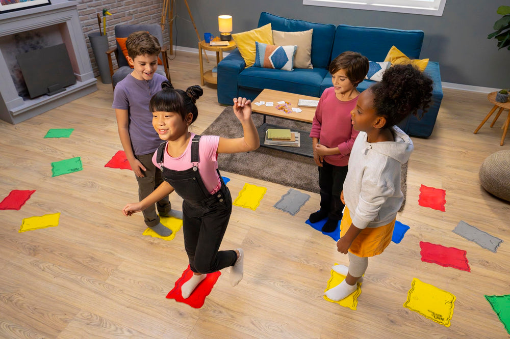 Goliath Floor is Lava players in action during play.
