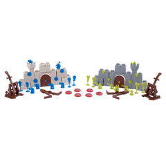 Goliath goblin and dwarf figures for playful fortress defense