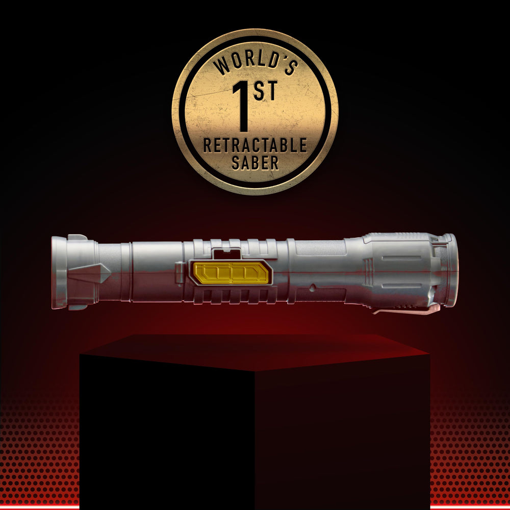 Goliath Power Saber extends to 35 inches for presence during play or display.
