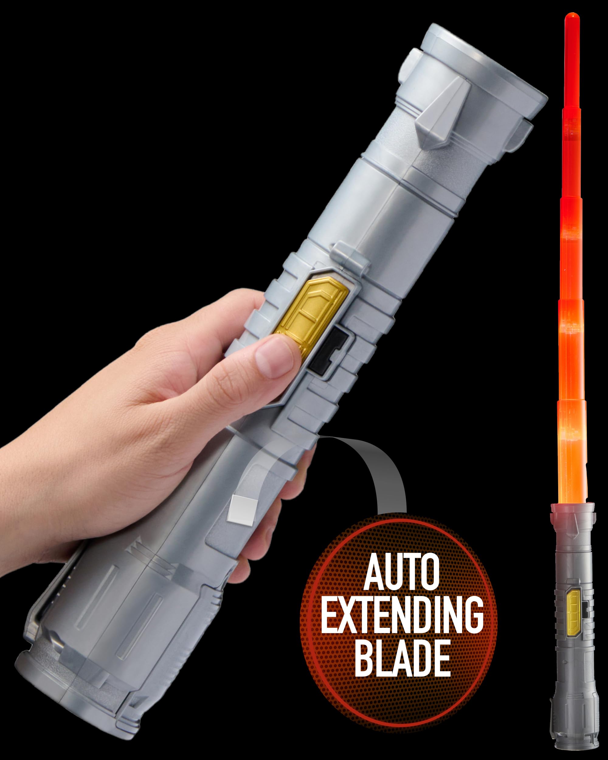 Goliath Power Saber motion-based SFX activates with swift swings for realistic play.