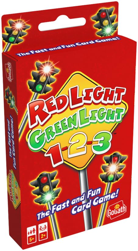 Goliath Red Light Green Light 1-2-3 family-friendly game for 2-6 players.