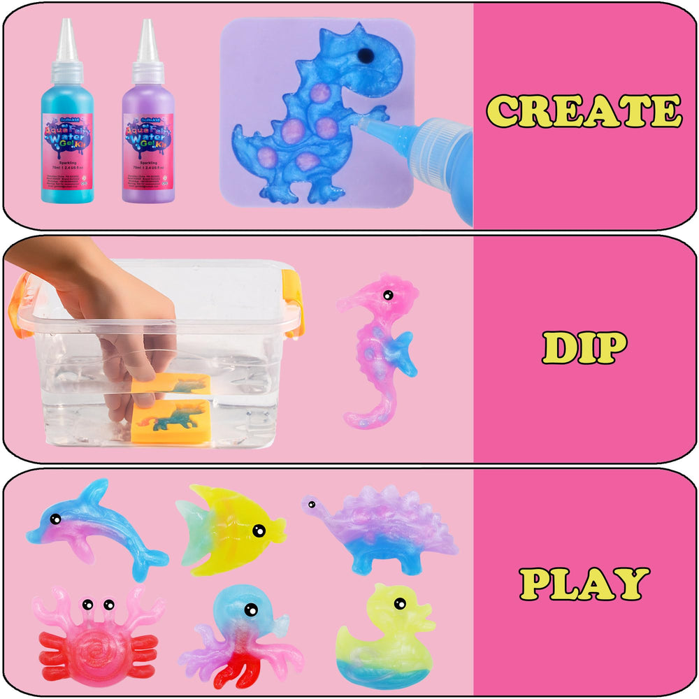 Golinkid 18 molds for water elf play enabling varied scenes