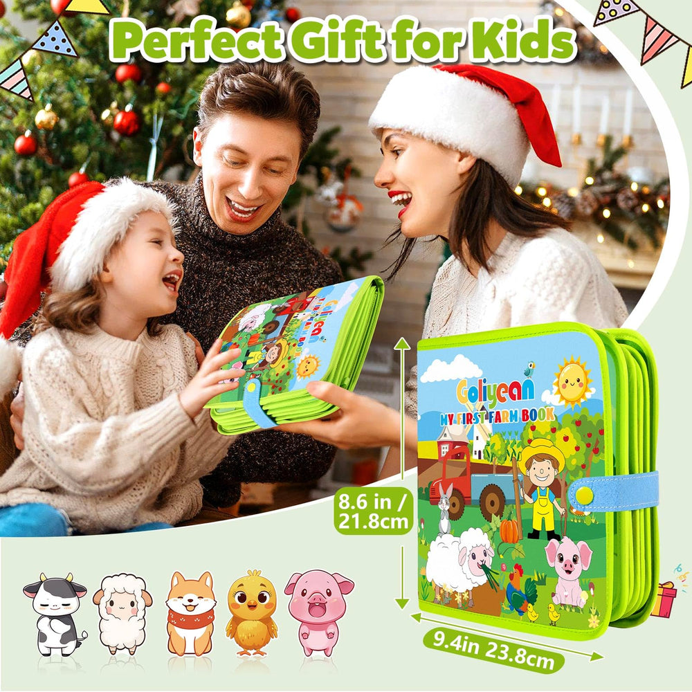 GOLIYEAN Busy Book compact travel-friendly design for on-the-go play