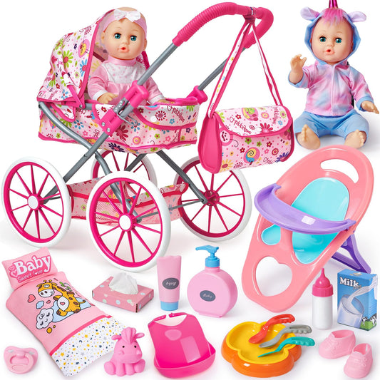Golray 12-inch baby doll for nurturing pretend play and storytelling