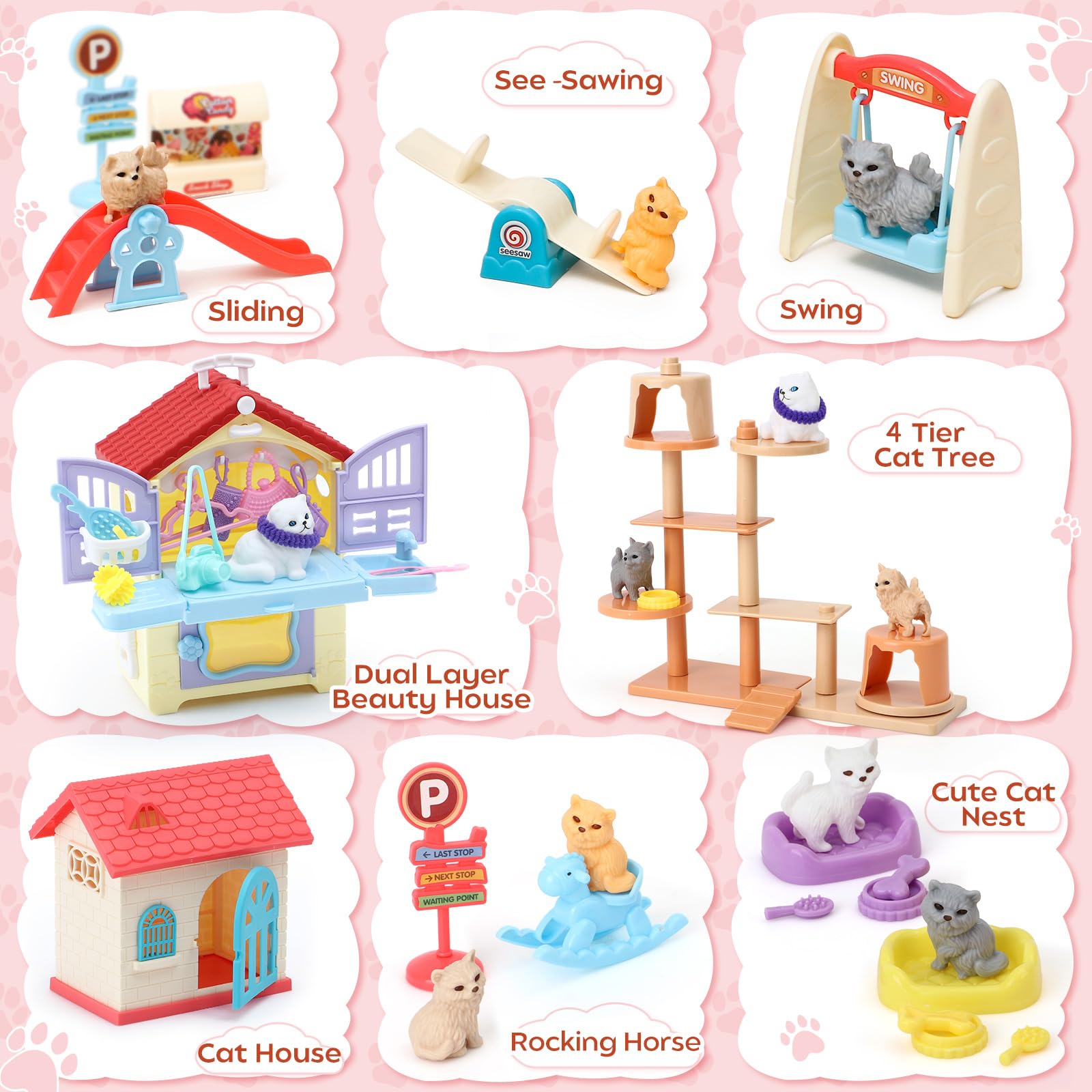 Golray DIY cat tree assembly for climbing and creative building
