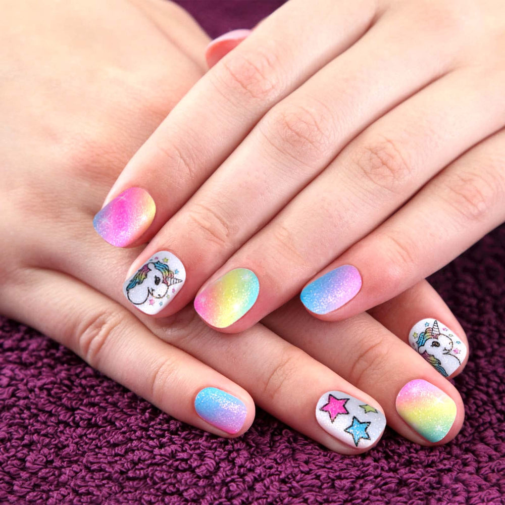 Golray gift box nail art kit makes a thoughtful birthday present.