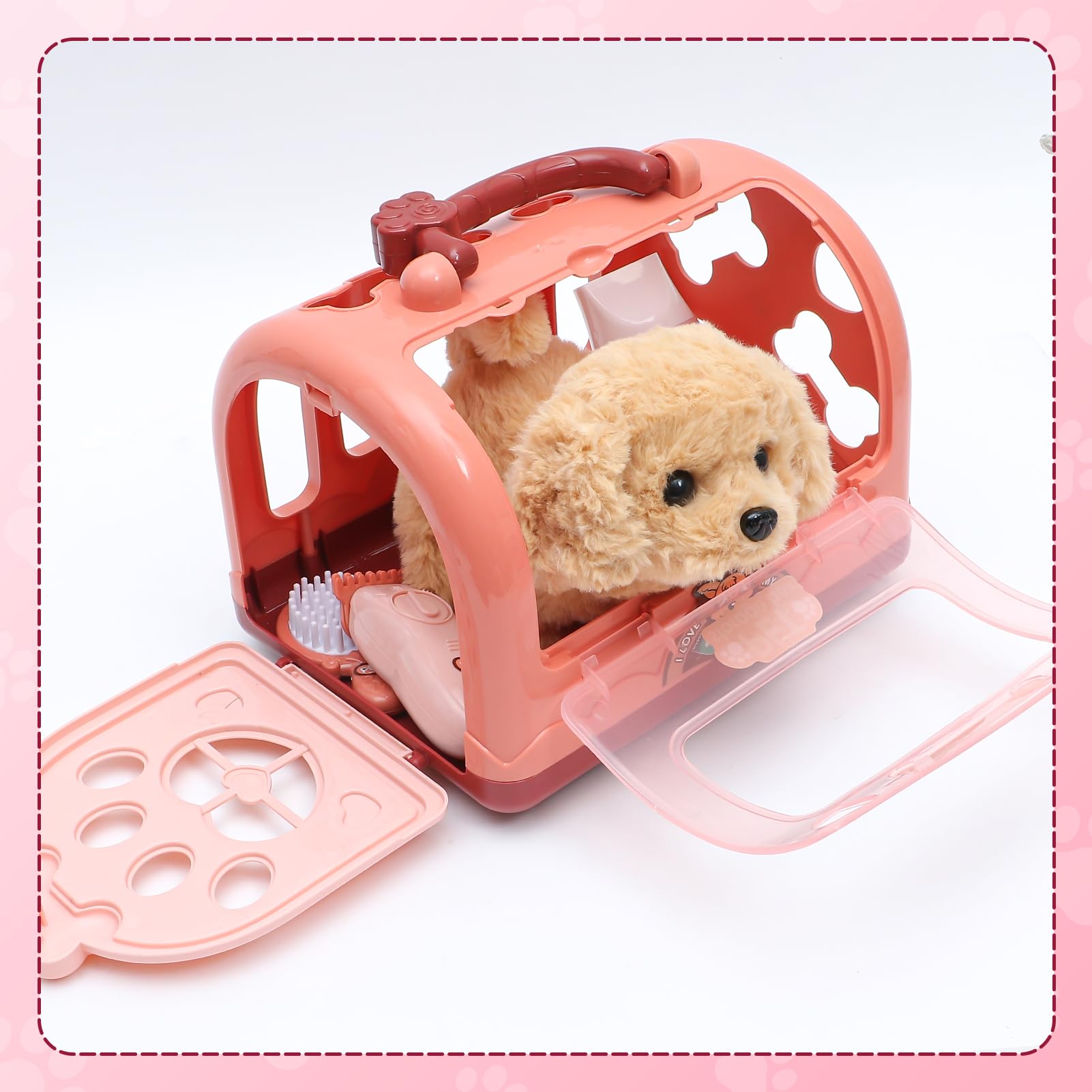 Golray interactive dog encourages empathy and daily pet-care routines.