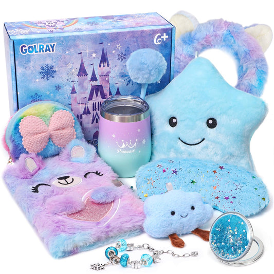 Golray LED Star Pillow provides a gentle glow for bedtime comfort and reassurance.