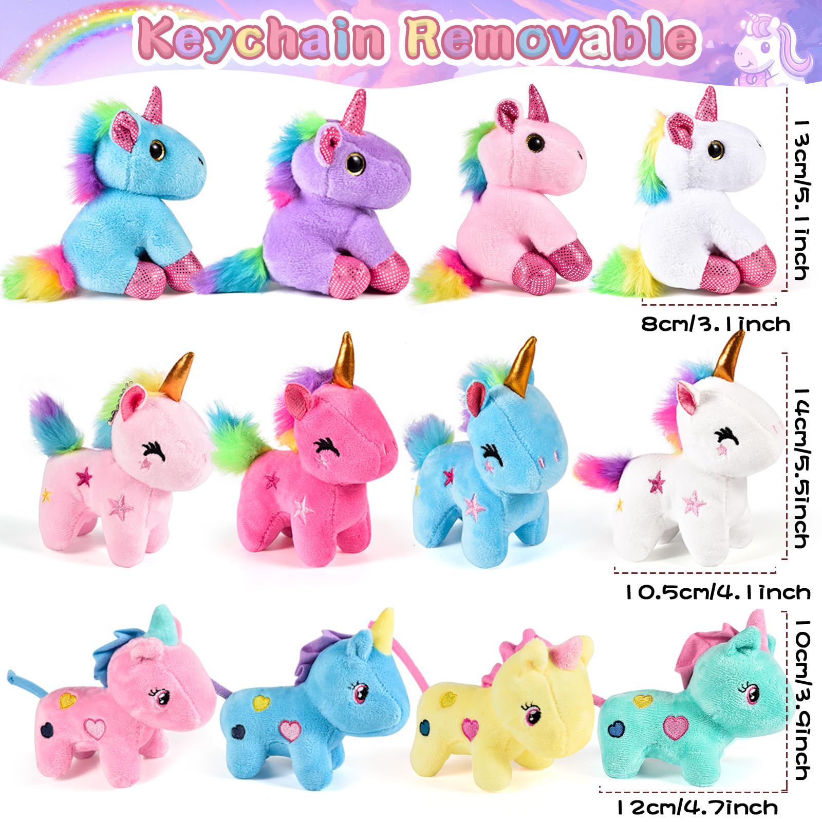 Golray unicorn party favors: compact, colorful prizes ideal for classrooms and celebrations.
