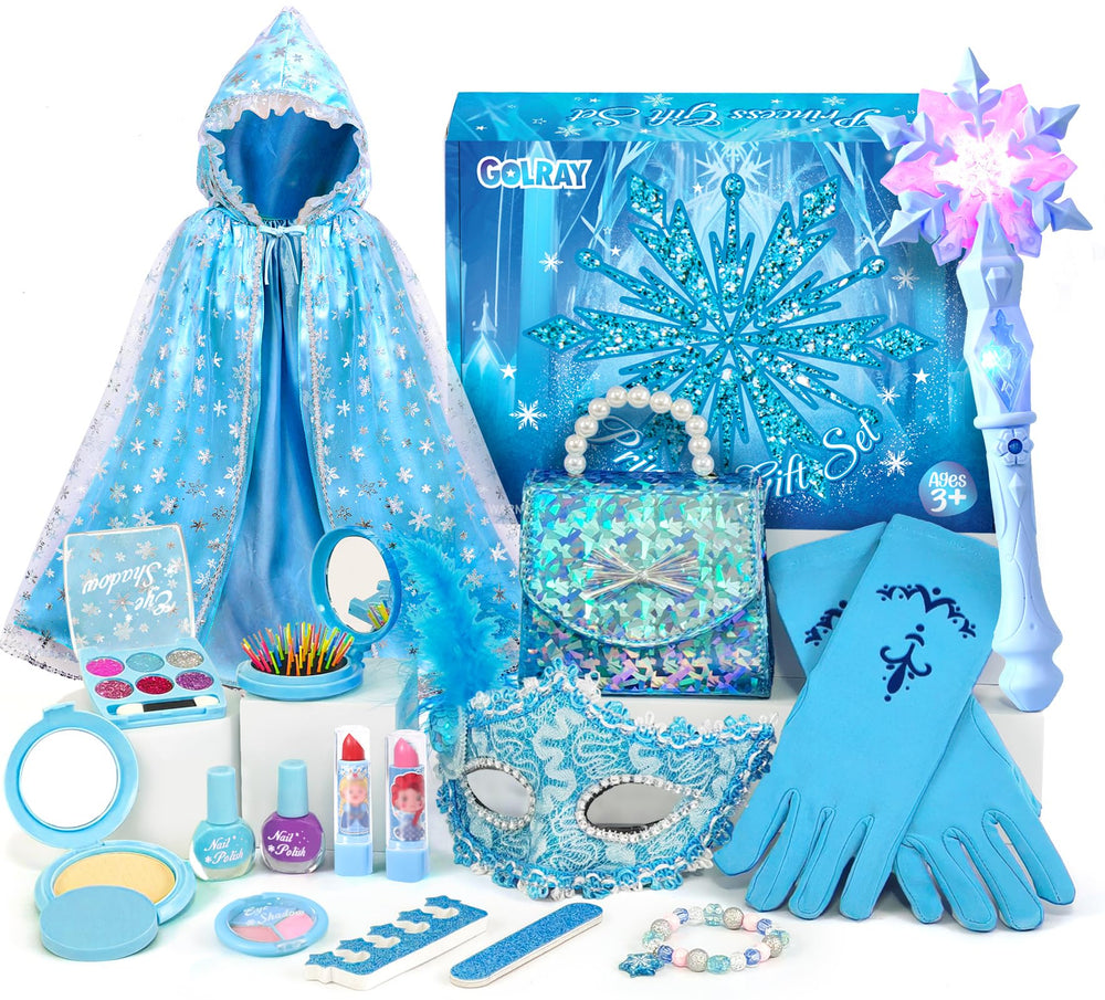 Golray winter princess dress-up set sparks imaginative pretend play