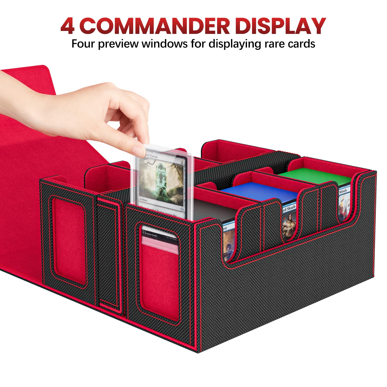 Gomyrod card deck box interior layers protecting sleeves and preventing scratches