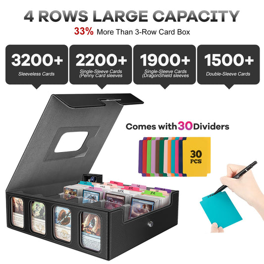 Gomyrod commander display slots for quick card previews and organized shelves