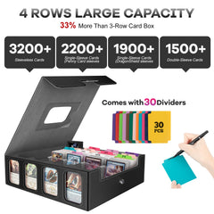 Gomyrod commander display slots for quick card previews and organized shelves