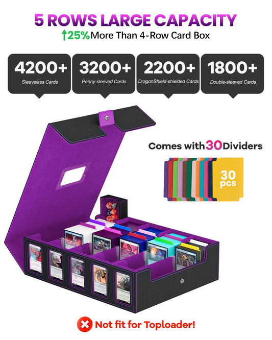 Gomyrod commander display windows showcase rares for quick access during games.