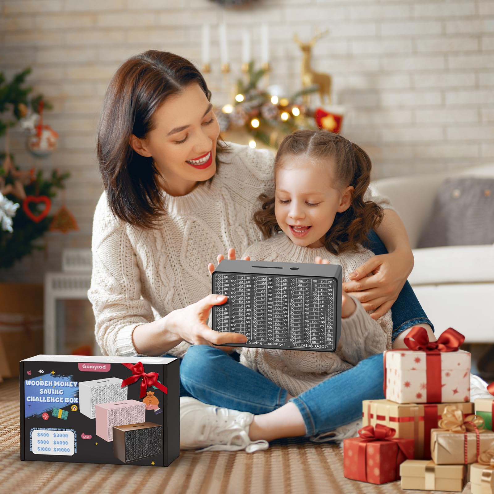 Gomyrod family-friendly design makes budgeting a shared, enjoyable activity.