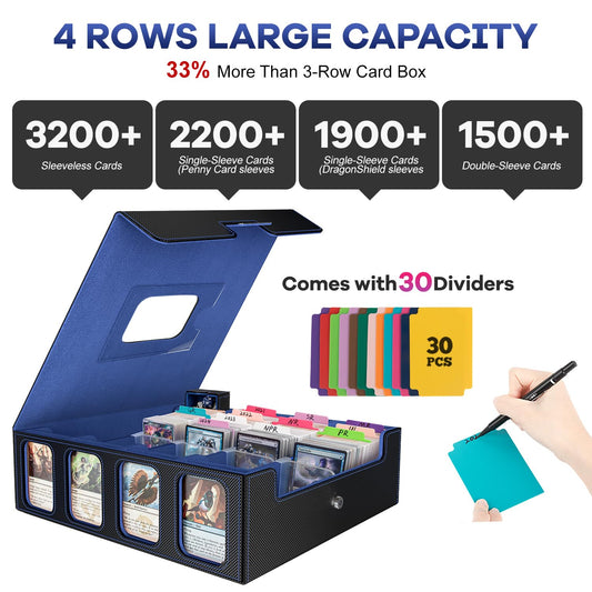Gomyrod four-row interior layout for quick card access and organization
