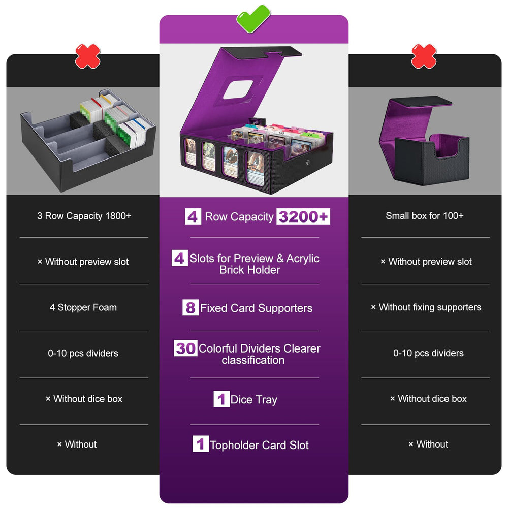 Gomyrod front window pocket displays a favorite card at a glance.