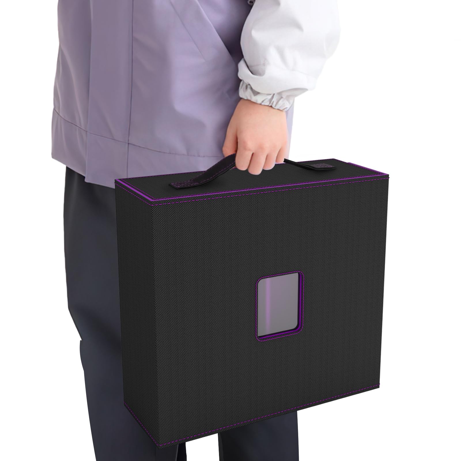 Gomyrod portable deck box with handle ideal for travel to game nights.