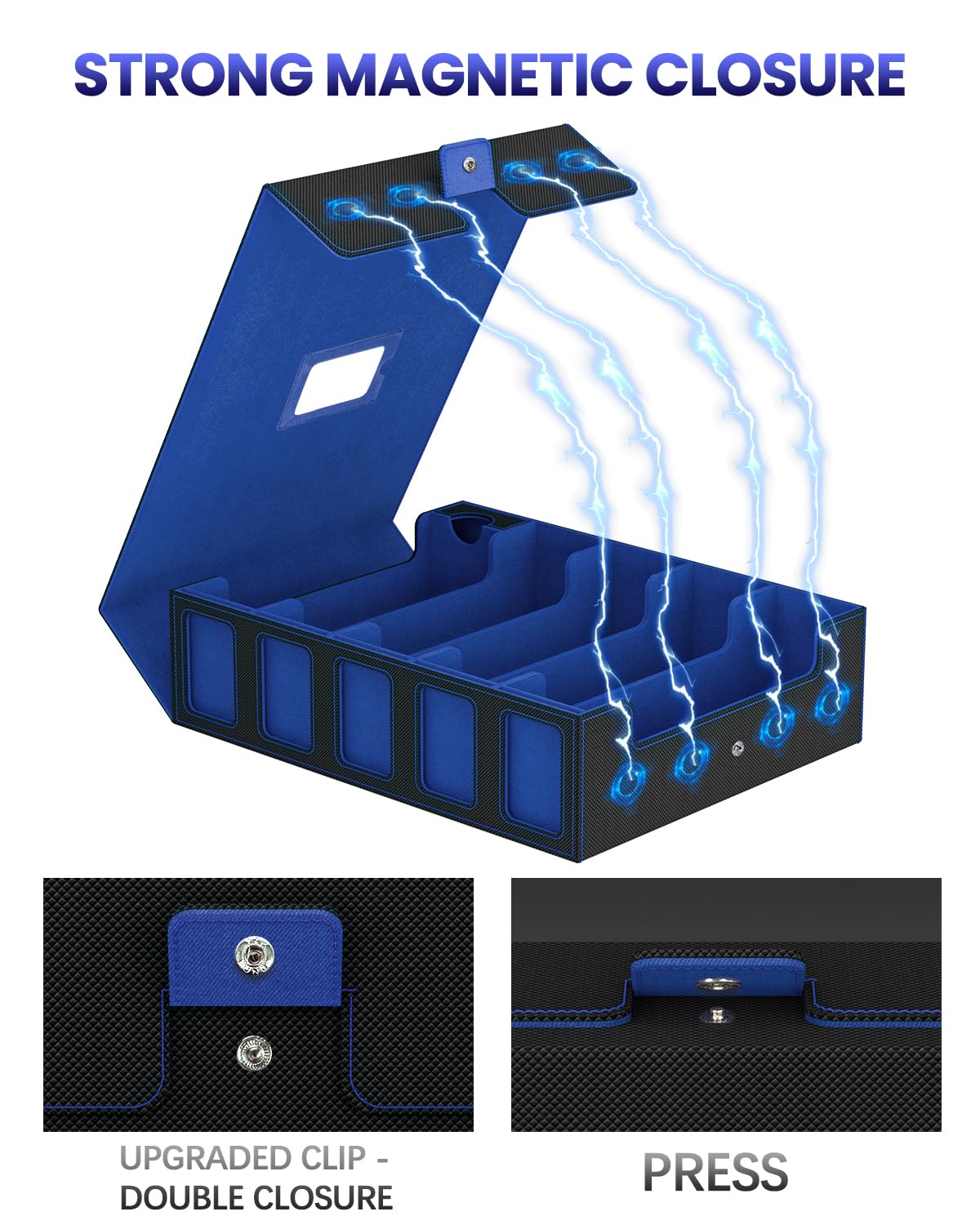 Gomyrod storage box handle enables portable play at events.