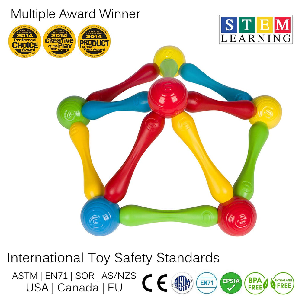 Goobi open-ended play invites endless construction possibilities and imagination.