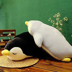 GOOC Emperor Penguin plush pillow vacuum-packed delivery and fluffing