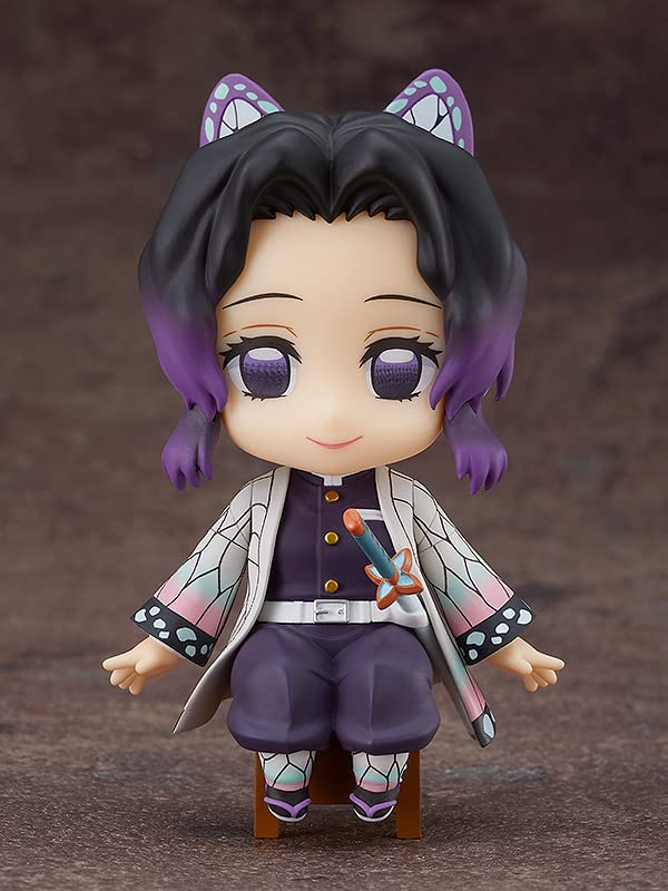 Shinobu Kocho Swacchao! perched on chair edge for space-saving display