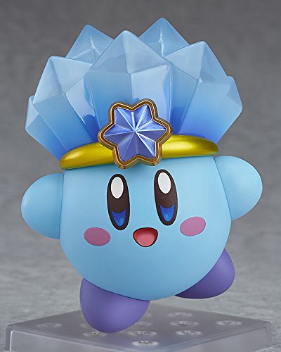 Good Smile Ice Kirby Nendoroid side view for dynamic shelf setups