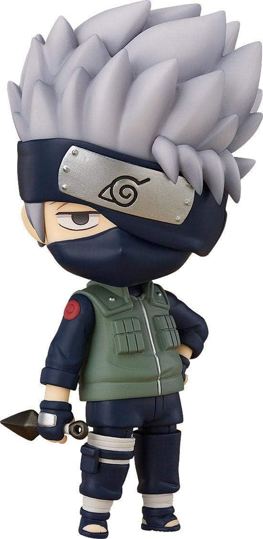 Good Smile Kakashi Nendoroid front view for display and collection
