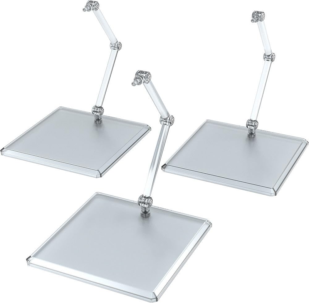 Good Smile The Simple Stand X3 base provides a stable 3.7 inch footprint for figures.