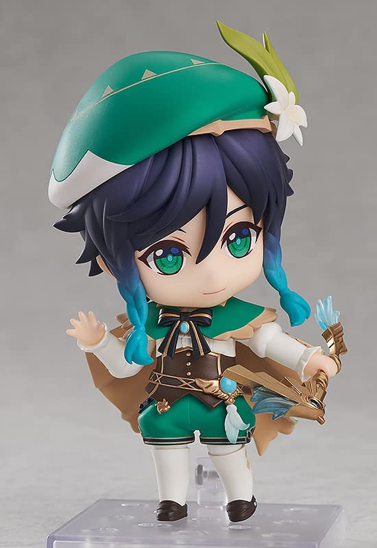 Good Smile Venti Nendoroid wooden lyre accessory for dynamic layouts.