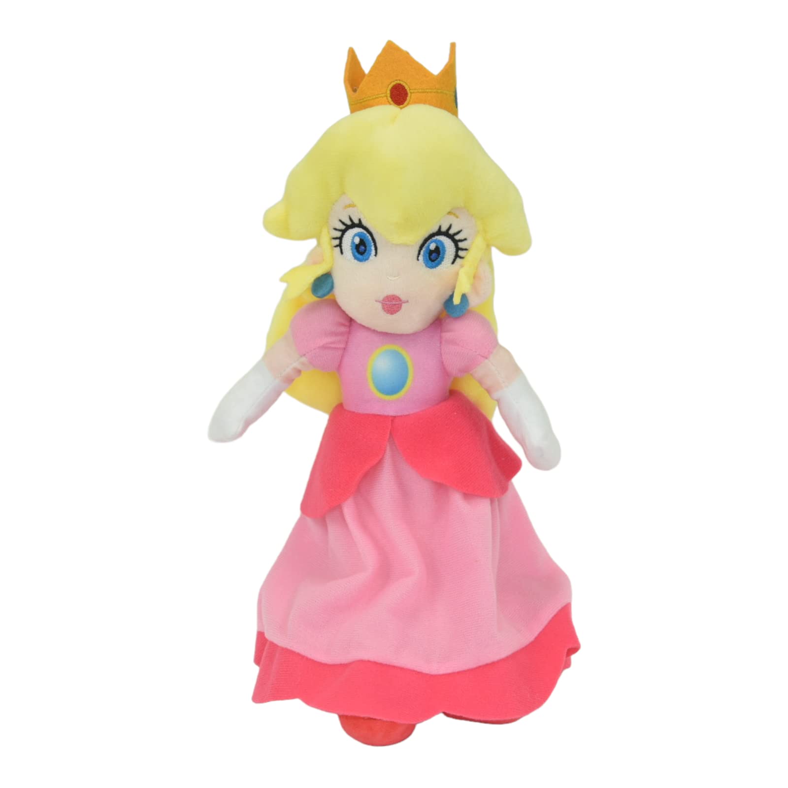 GOOD STUFF Mario Peach plush 12in ready for play and display.