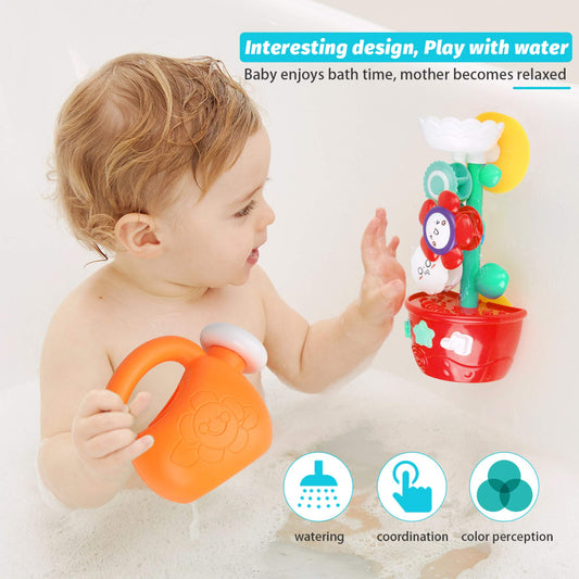GOODLOGO bath toy showing suction cups for easy installation