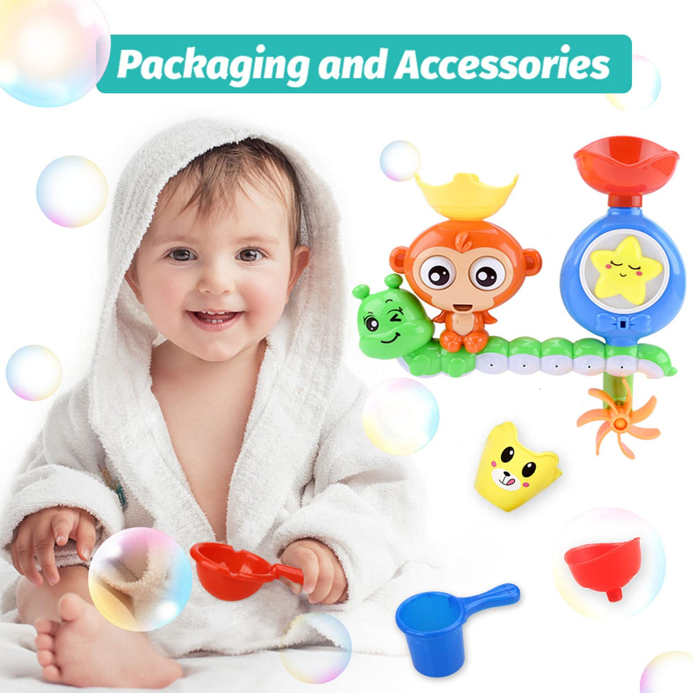 GOODLOGO bath toy suction cups secure to tub walls