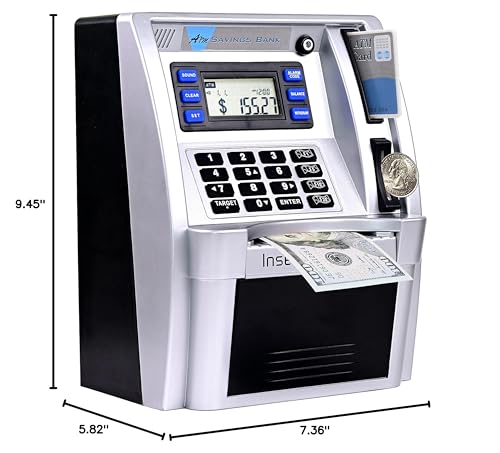 GoodsFederation ATM piggy bank coin counting confirms deposits instantly