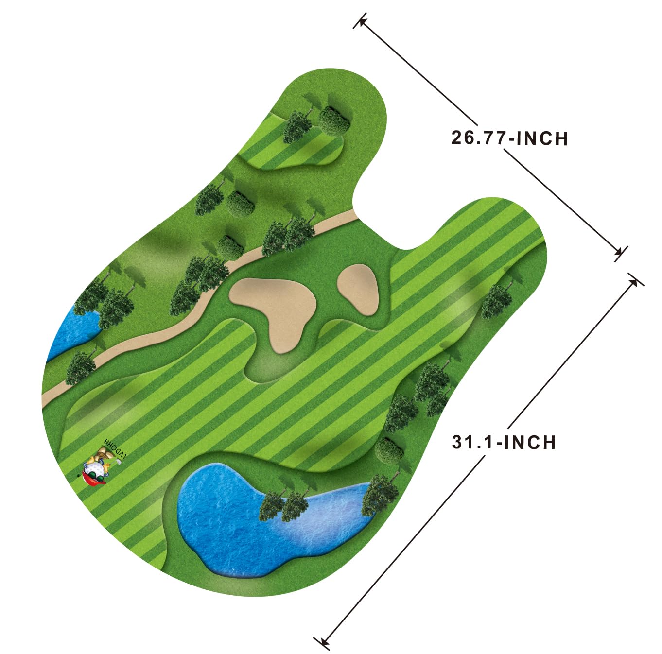 GOODLYSPORTS Toilet Golf balls: convenient rhythm drills during downtime