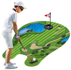 GOODLYSPORTS Toilet Golf door hanger: indicates game time with a playful touch