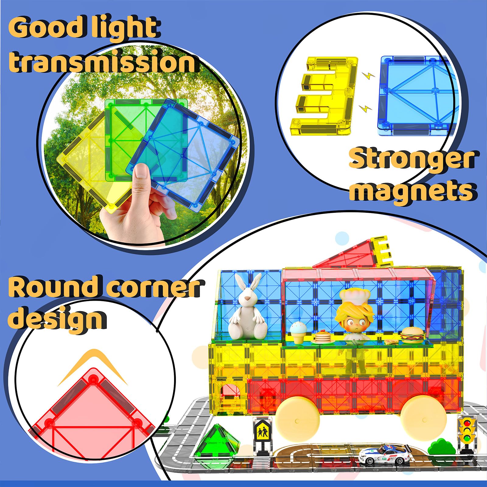 Goodtiles road set intersection view depicts busy junctions for scenario play