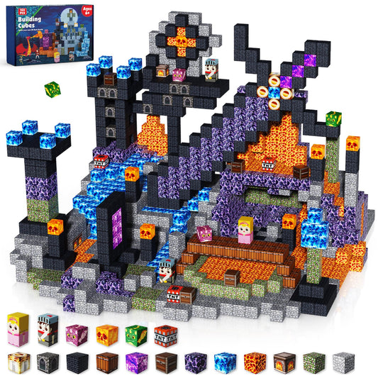 Goody King 150pcs magnetic building blocks; versatile set for creative storytelling and STEM play.