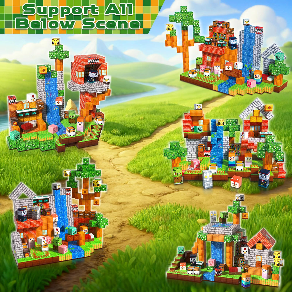 Goody King magnetic blocks enable endless stacking and design