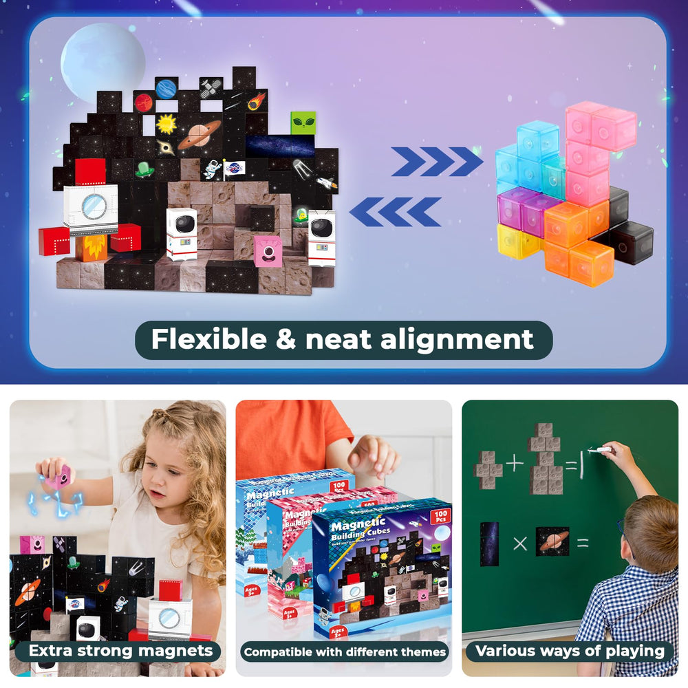 Goody King building playset ready for kid-led assembly play