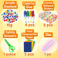 Goody King colorful art items box supports bright, engaging at-home art sessions.
