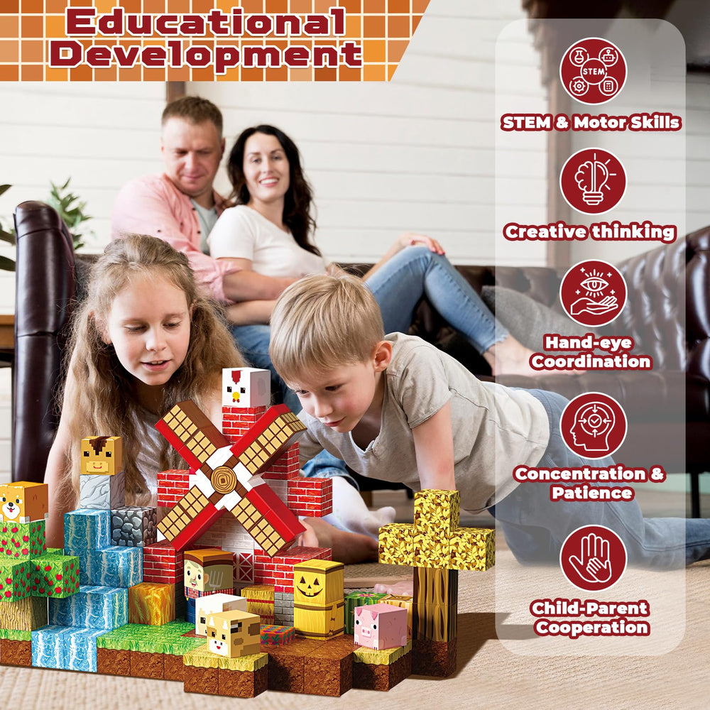 Goody King gift-ready magnetic blocks set for birthdays and holidays.