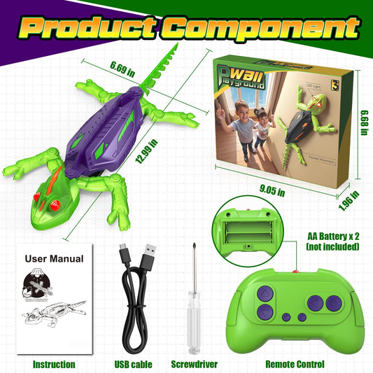 Goody King LED eyes glow mode enhances visual appeal during play.