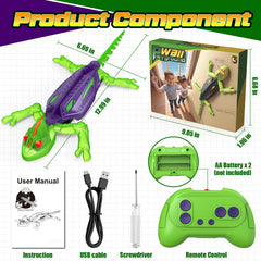 Goody King LED eyes glow mode enhances visual appeal during play.