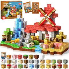 Goody King 120pcs magnetic blocks kit for creative STEM play and hands-on learning.