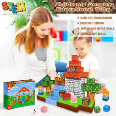 Goody King Magnetic Blocks ideal for group play at home or school.
