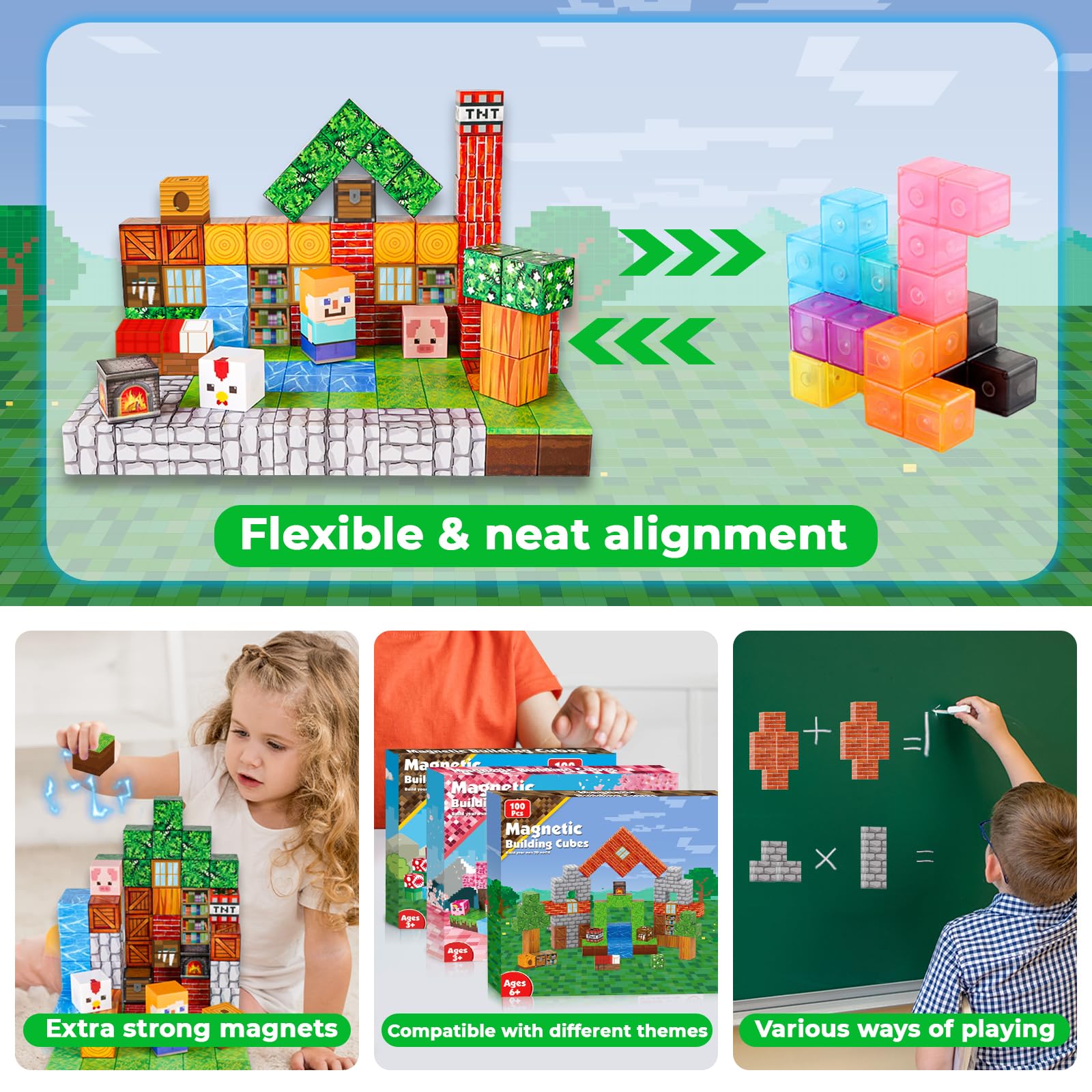 Goody King Magnetic Blocks support STEM learning through hands-on exploration.