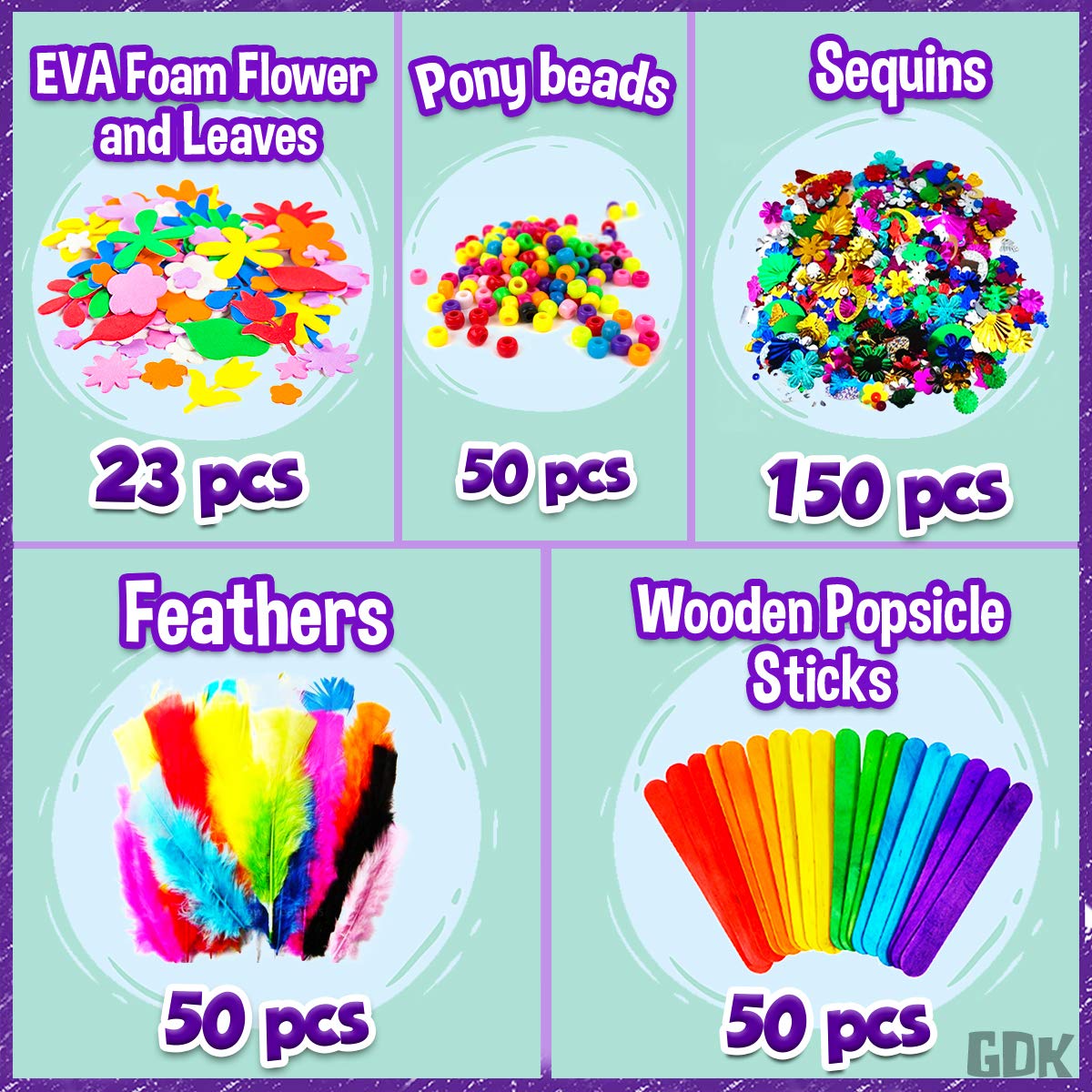 Goody King school projects kit offers versatile materials for classroom crafts