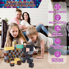 Goody King sensory tiles colorful set enhances tactile play and focus.